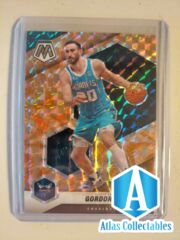 Gordon Hayward 2020-21 Panini Mosaic Orange Reactive Prizm #126 Hornets